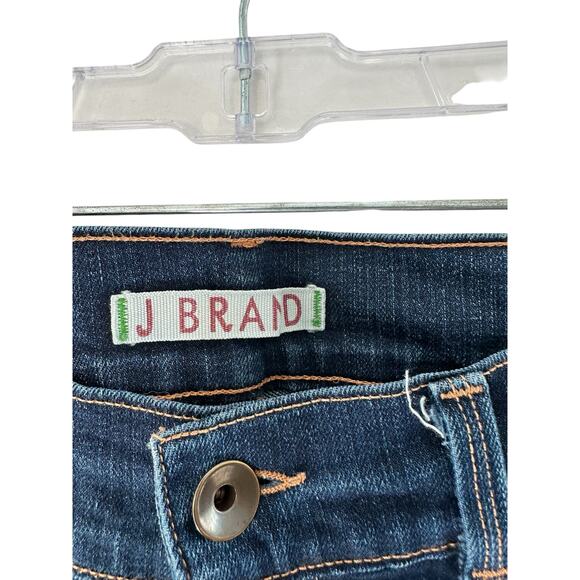 J Brand Dark Wash Slim Fit Mid Rise Hutton Boot Leg Jean Size 27 Style 819C012 - Picture 4 of 11